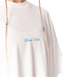 Van Gogh Blossoms Oversized White T-shirt with oversized fit