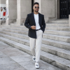 The Idea of Wearing Sneakers Under Classy Men's Outfits